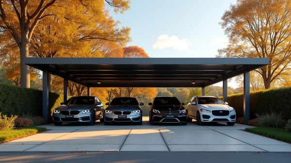 Die besten Aluminium-Carports für wetterfesten Schutz Ihrer Fahrzeuge